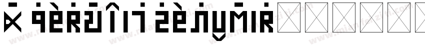 X Persian Regular字体转换